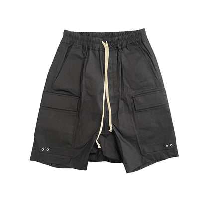 Rick Owens Cropped Cargo Shorts