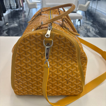 Goyard Croisiere 45 Duffle Bag Yellow