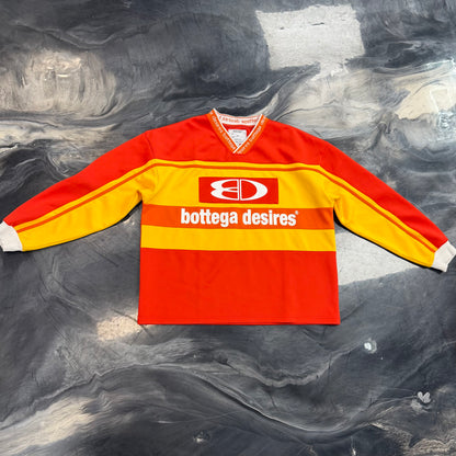 Bottega Desires Hockey Jersey Red/Yellow
