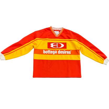 Bottega Desires Hockey Jersey Red/Yellow