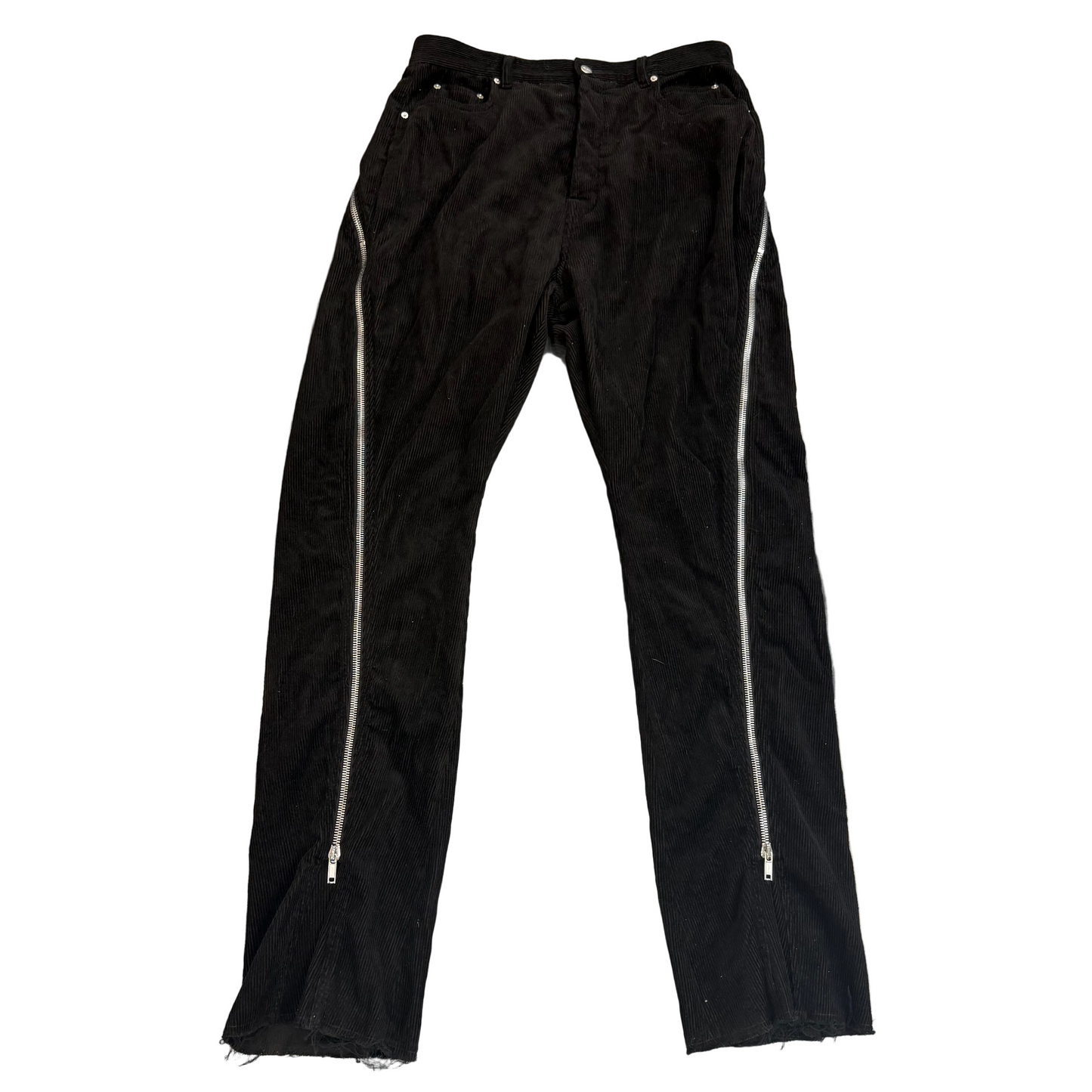 Rick Owens Black Concordians Bolan Banana Trousers