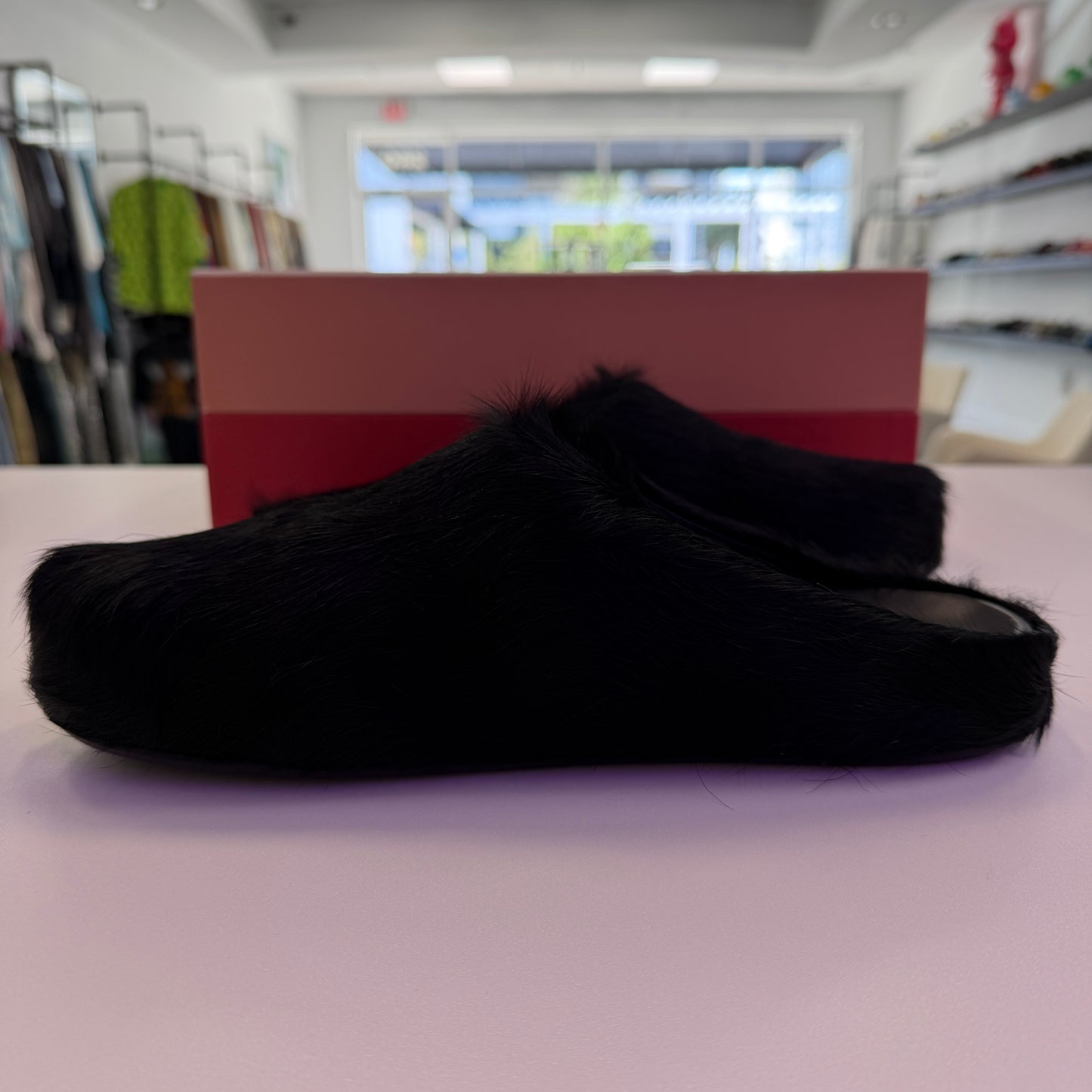 Marni Mule Fussbett Sabot Black (USED)