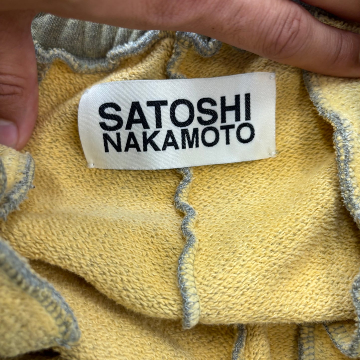 Satoshi Nakamoto 'Destroyed Patchwork' Moto Shorts