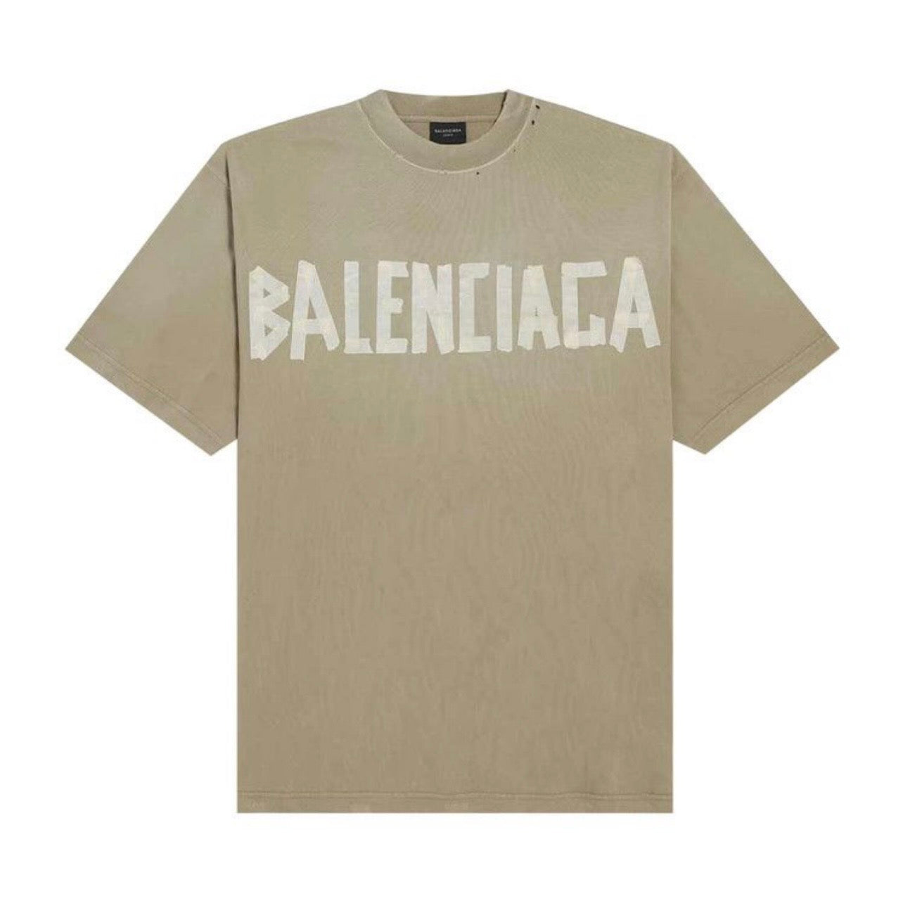 Balenciaga Tape T-Shirt Army Green