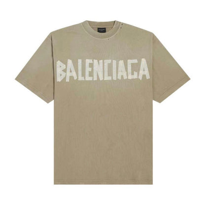 Balenciaga Tape T-Shirt Army Green