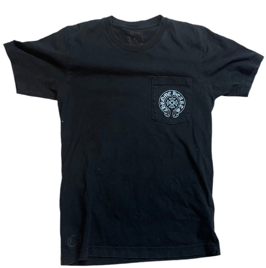 Chrome Hearts Miami Horseshoe Tee Black/Blue