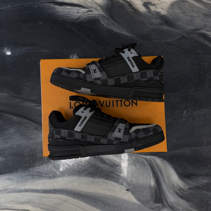 Louis Vuitton LV Trainer Black Damier Denim