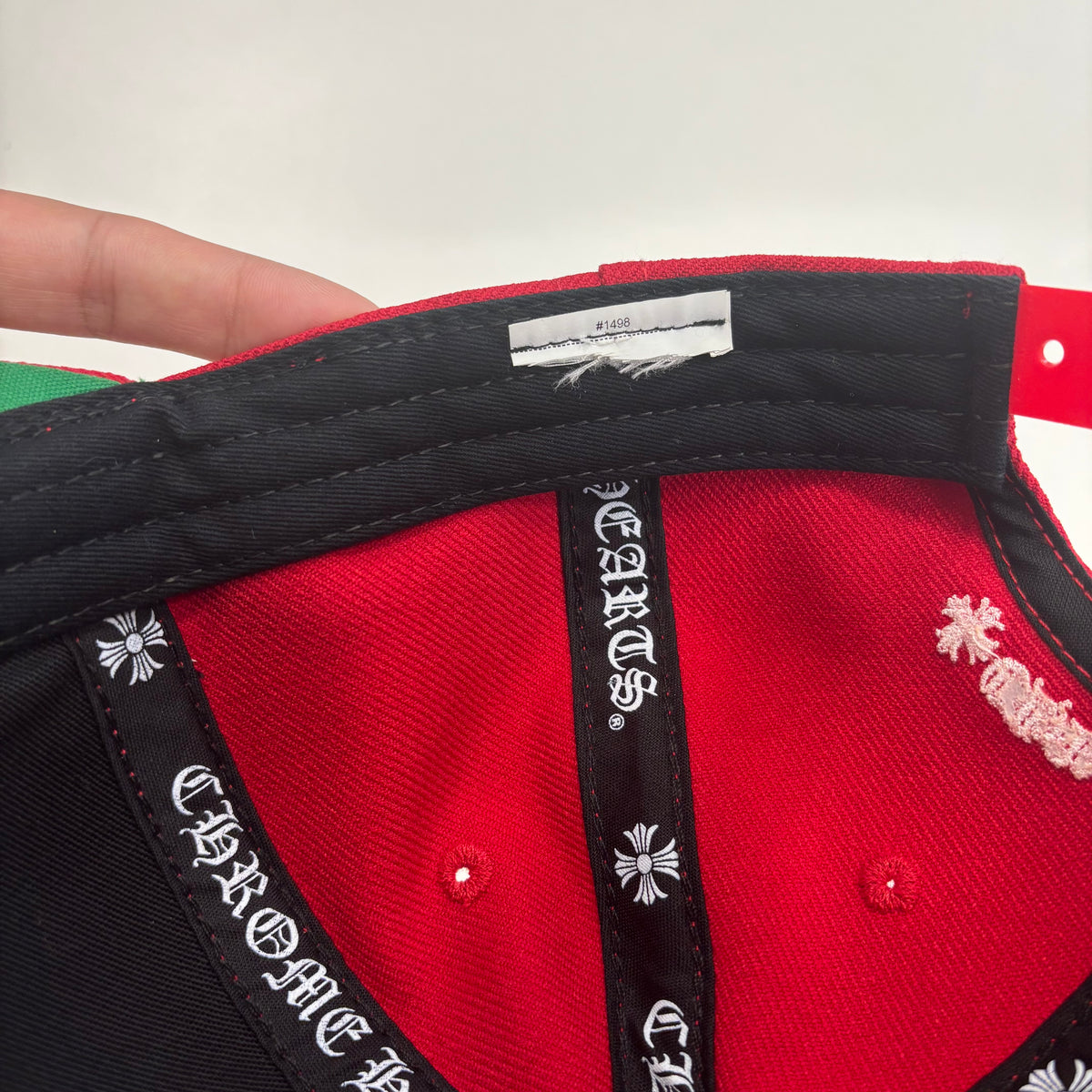 Chrome Hearts Red Logo Hat