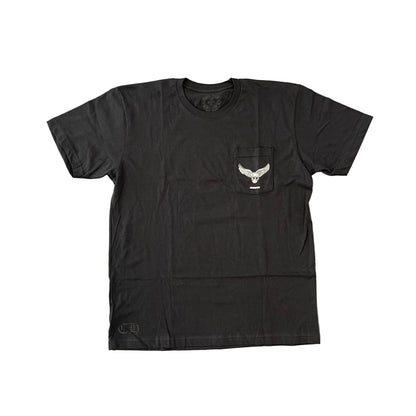 Chrome Hearts x Aerosmith x Yungblud Black Pocket Tee