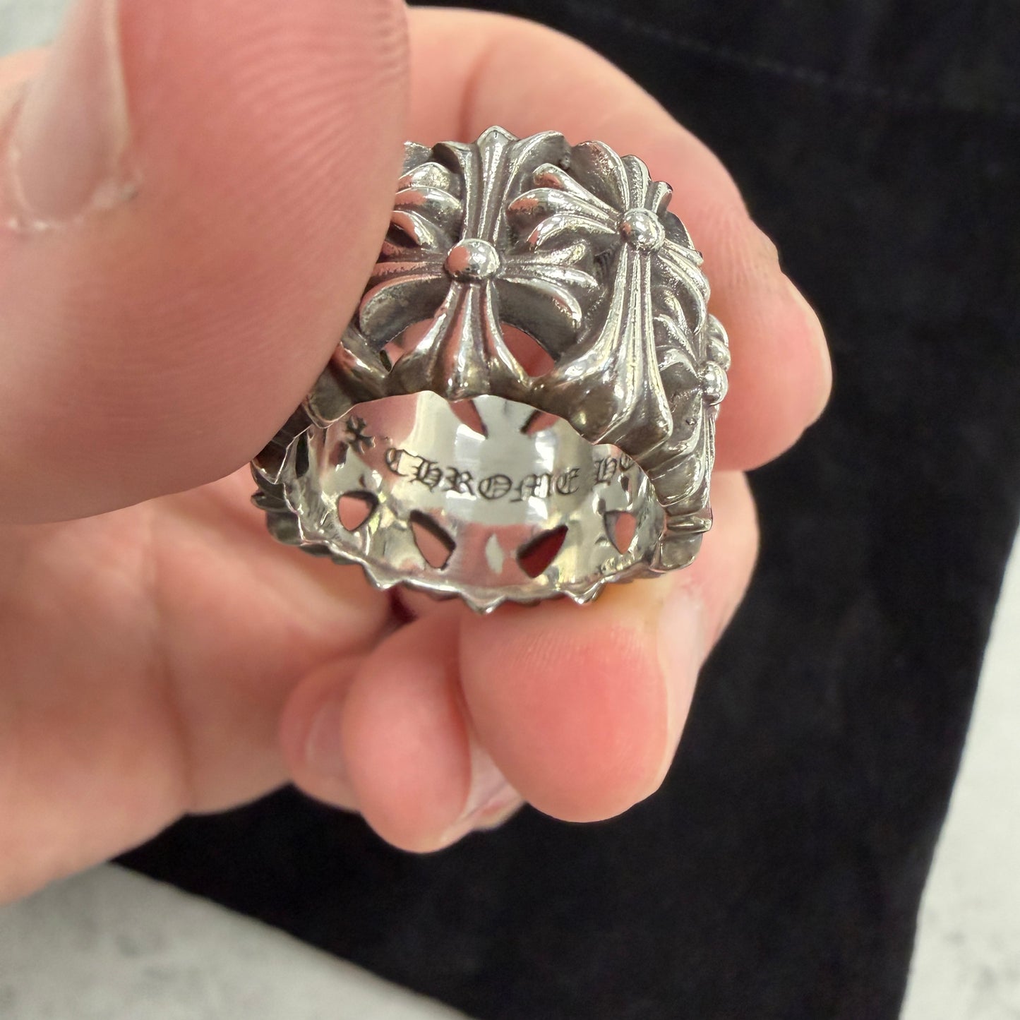 Chrome Hearts Cemetery Ring