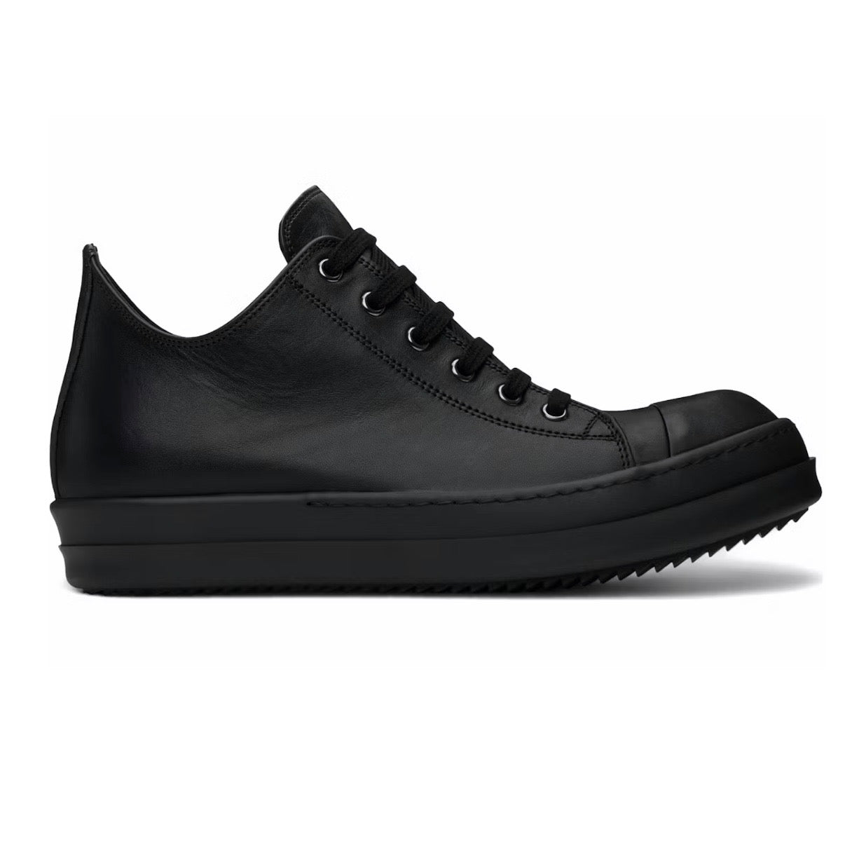 Rick Owens Ramones Low Black (USED)