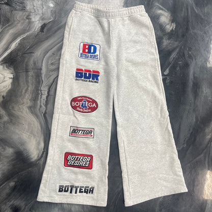 Bottega Desires Patch Sweatpants
