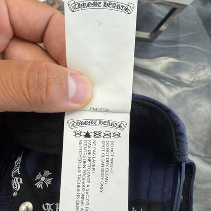 Chrome Hearts Gas Station Navy Trucker Hat