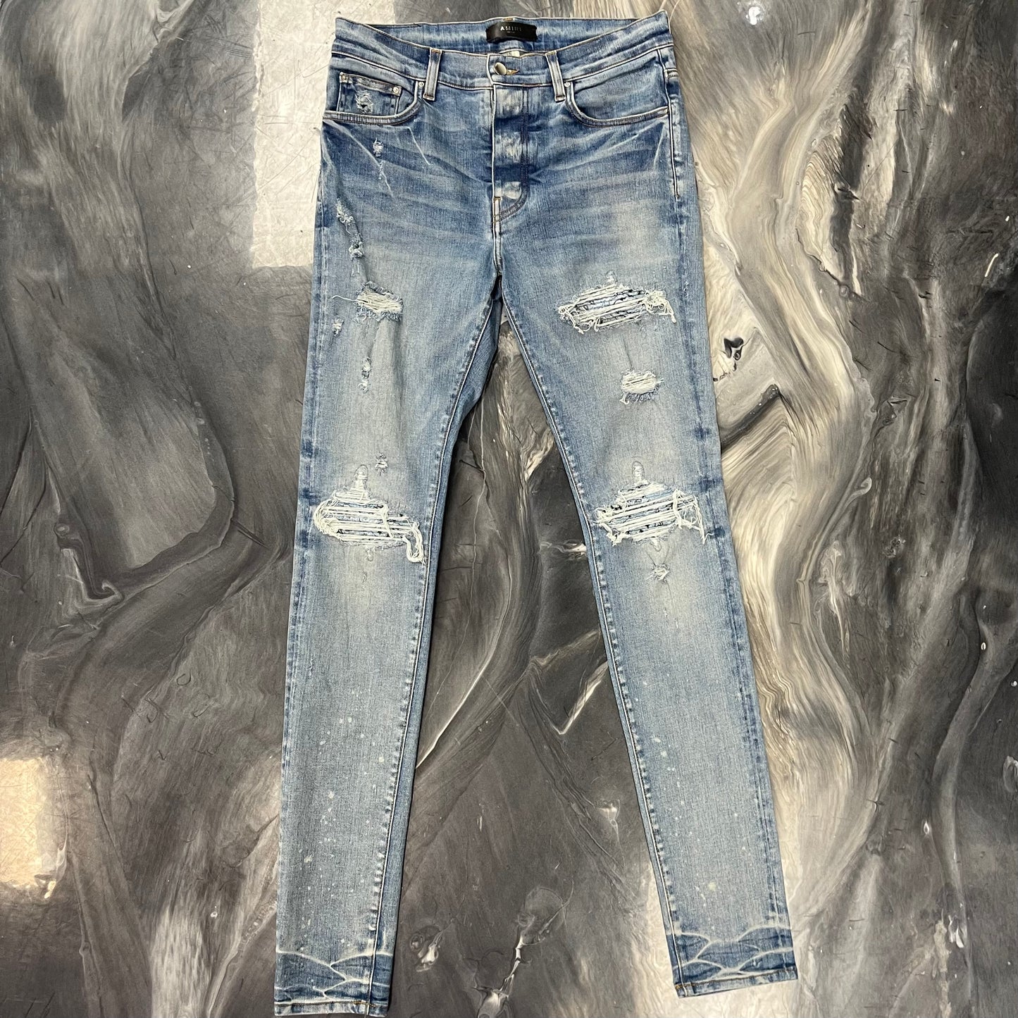 AMIRI Plaid MX1 jeans