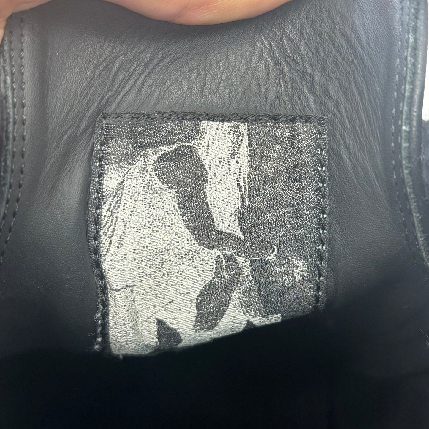 Rick Owens Jumbo Lace Ramone Low Black (USED NO BOX)