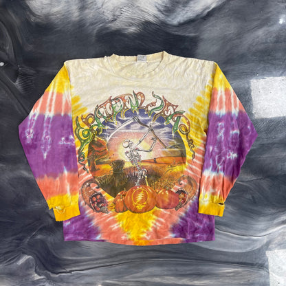 1994 Grateful Dead Fall "Harvester" Vintage Tie-Dye Long-Sleeve Tee