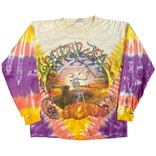 1994 Grateful Dead Fall "Harvester" Vintage Tie-Dye Long-Sleeve Tee