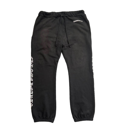 Chrome Hearts Scroll Logo Script
Sweatpants Black