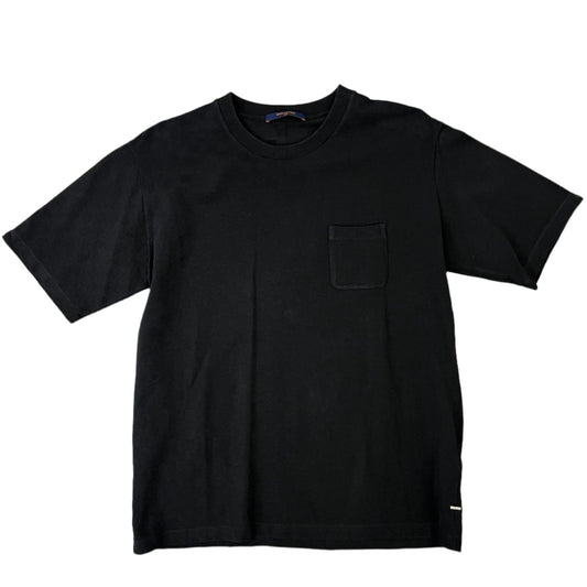 Louis Vuitton Black Damier Knit Pocket Tee