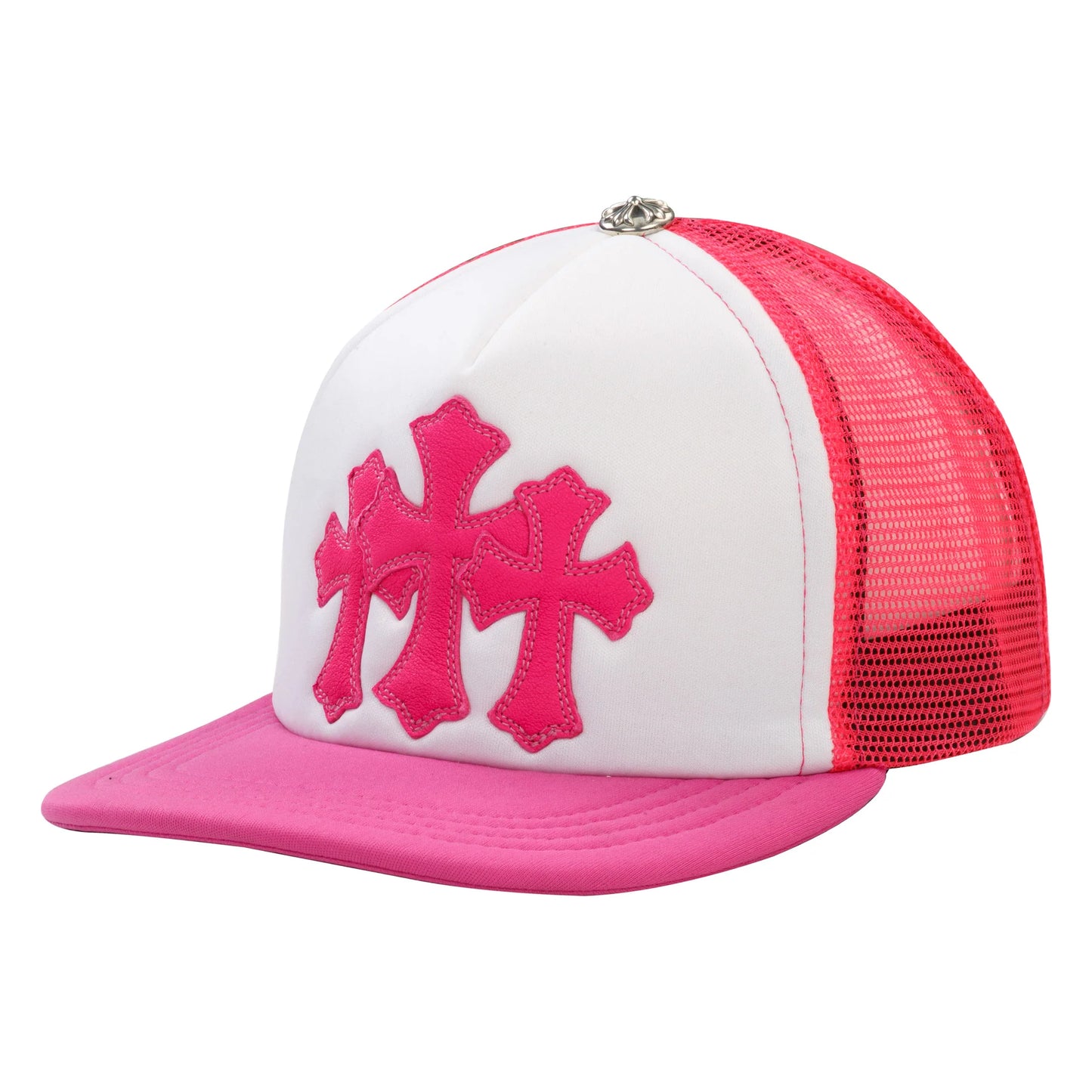 Chrome Hearts Pink Miami Music Week Trucker Hat