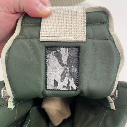 Rick Owens Jumbolace Geobasket Army Green (USED NO BOX)