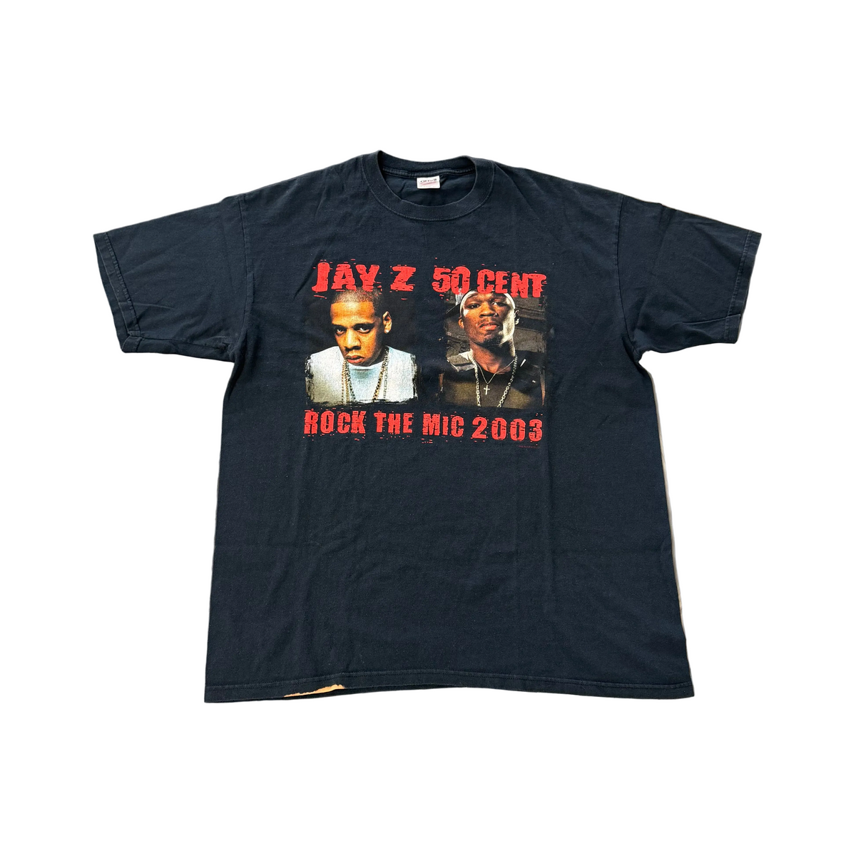 Jay-Z x 50 Cent Rock The Mic Tee
