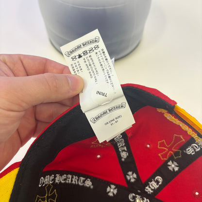 Chrome Hearts Patch Hat Red/Yellow