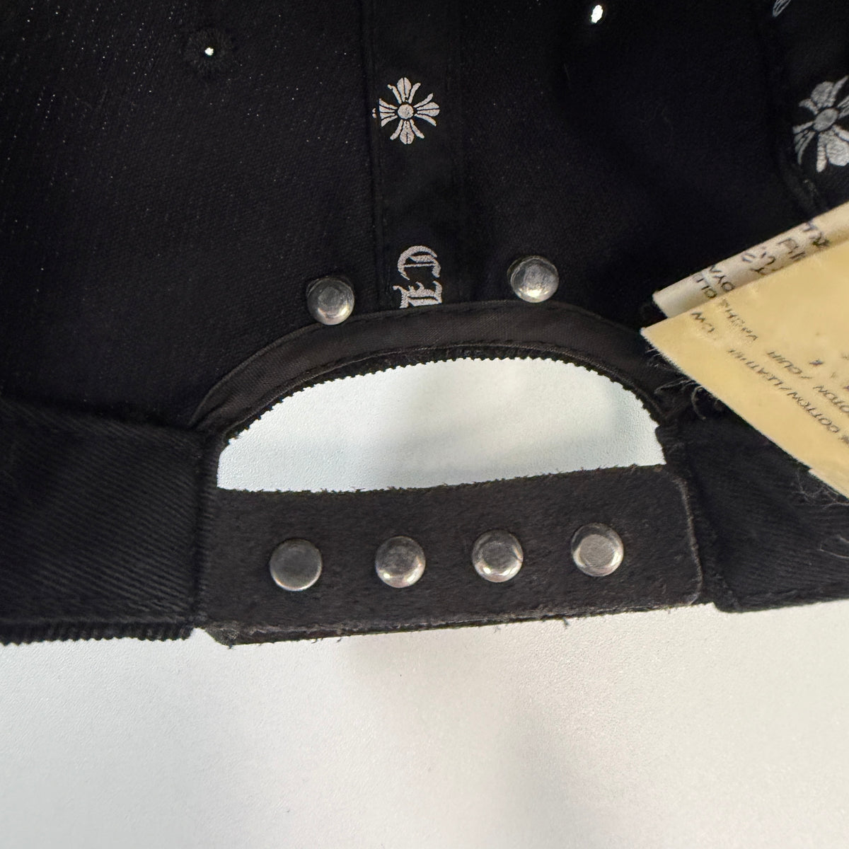 Chrome Hearts Corduroy Vine Dagger Hat W/ Hardwear