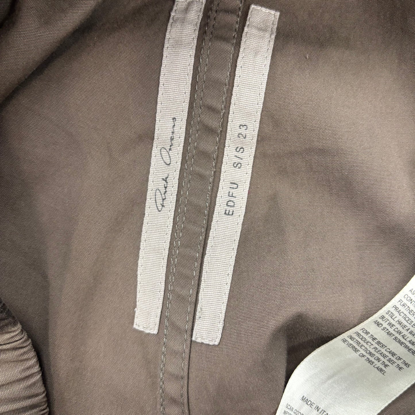 Rick Owens DRKSHDW Bauhaus Shorts