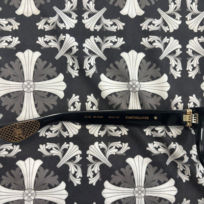 Chrome Hearts Cuntvoluted Black
18K Gold Plated Eye Glasses