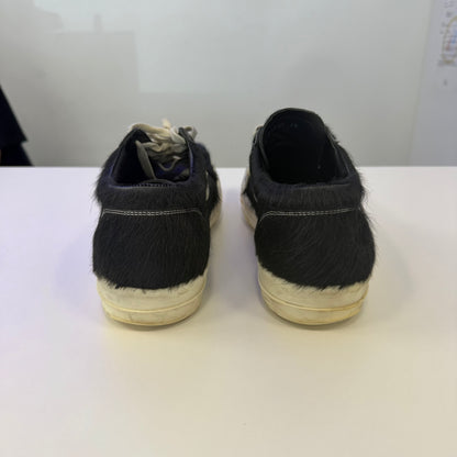 Rick Owens Pony Hair Lido Vintage Low (USED NO BOX)