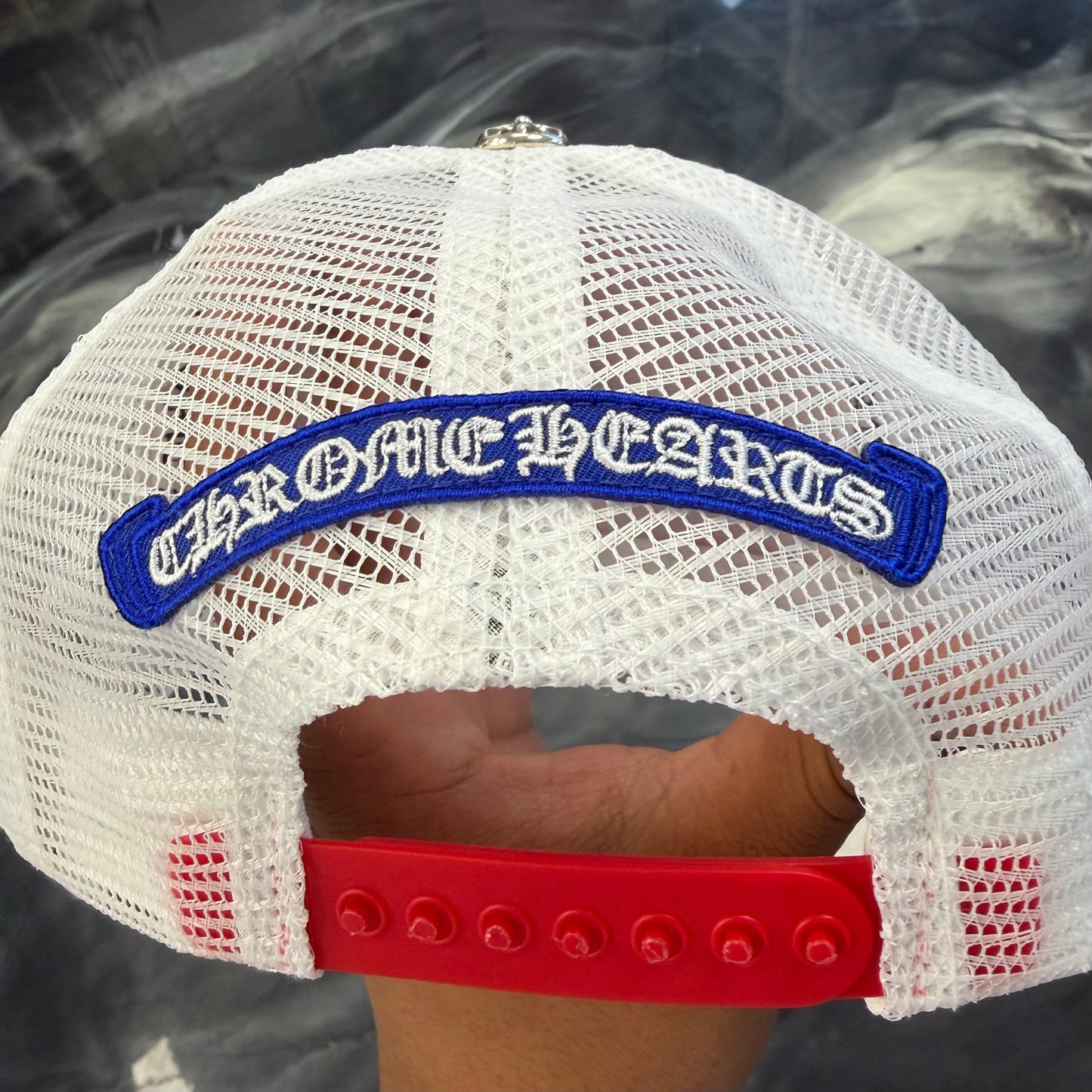 Chrome Hearts 4Th Of July USA Trucker Hat