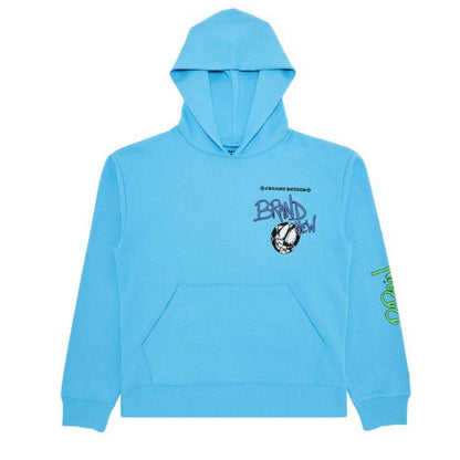 Chrome Hearts Matty Boy Brain Hoodie Blue
