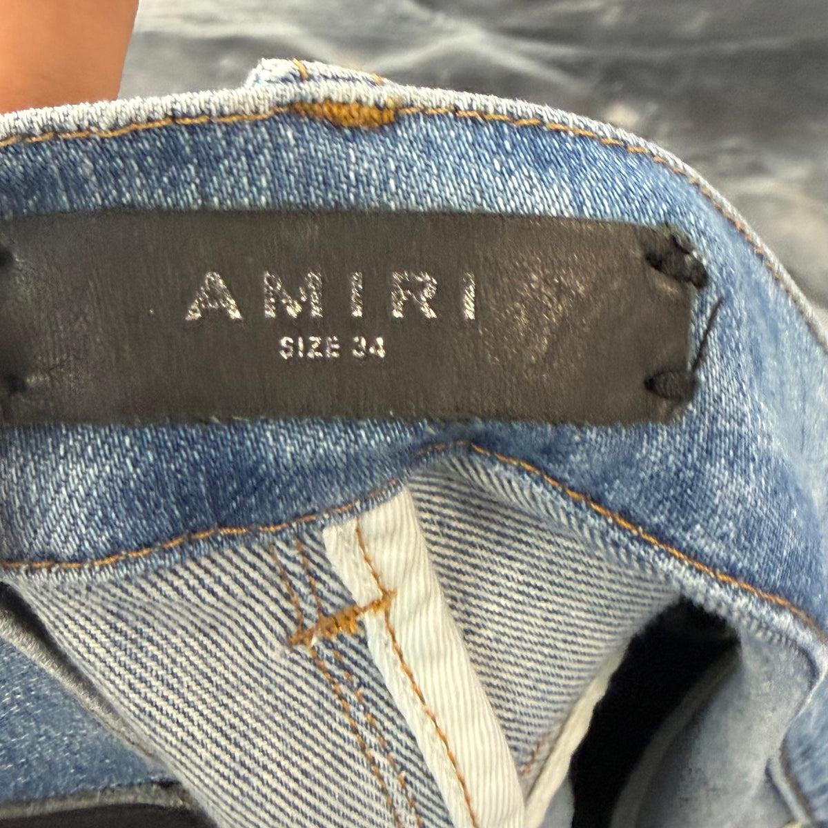 AMIRI MX1 Distressed Skinny Jeans