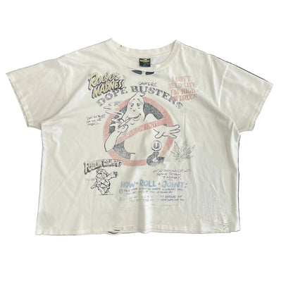 Greedy Unit Dope Busters Cream Short Sleeve Tee