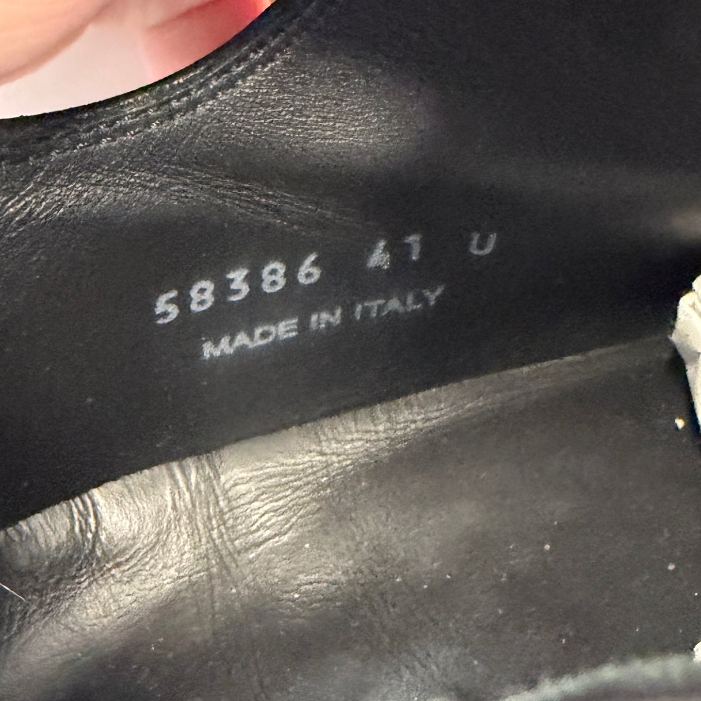 Rick Owens Ramone Low Black/Milk (Used)(No Box)