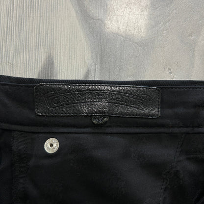 Chrome Hearts Matty Boy 99 Eye Black Chino Pants