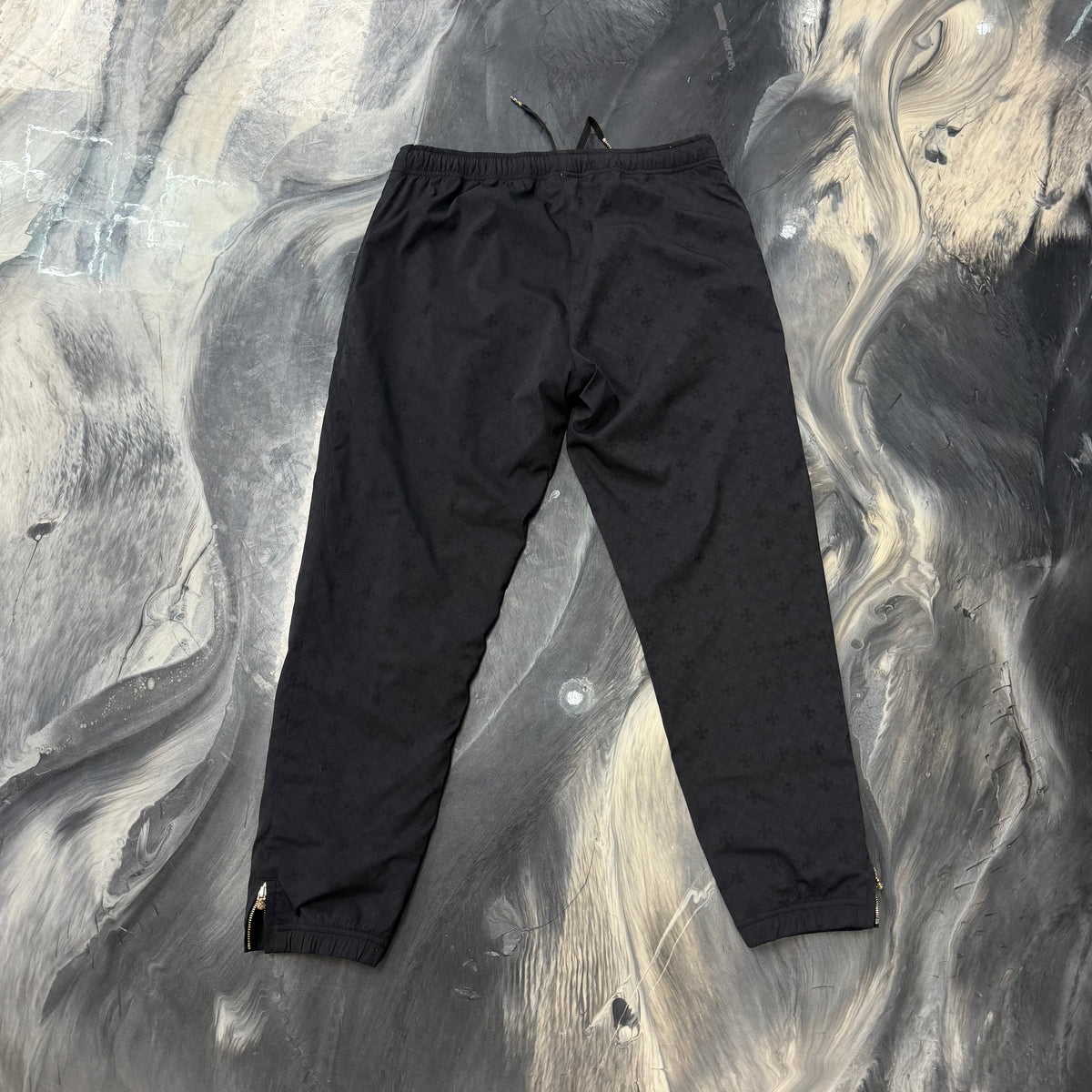 Chrome Heart Monogram Black Track Pants