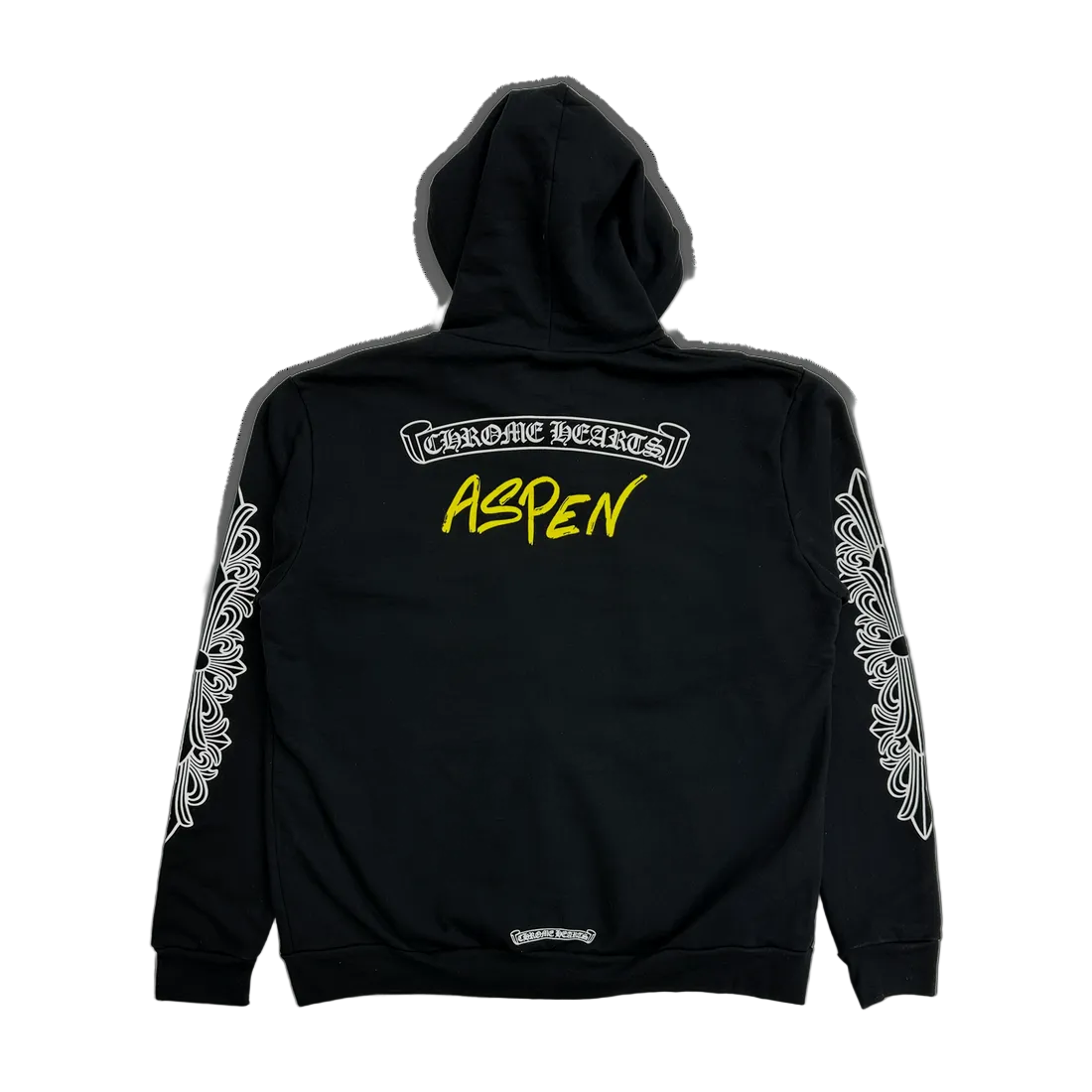 Chrome Hearts Aspen Matty Boy Exclusive Floral/Cross Thermal Zip-Up Hoodie