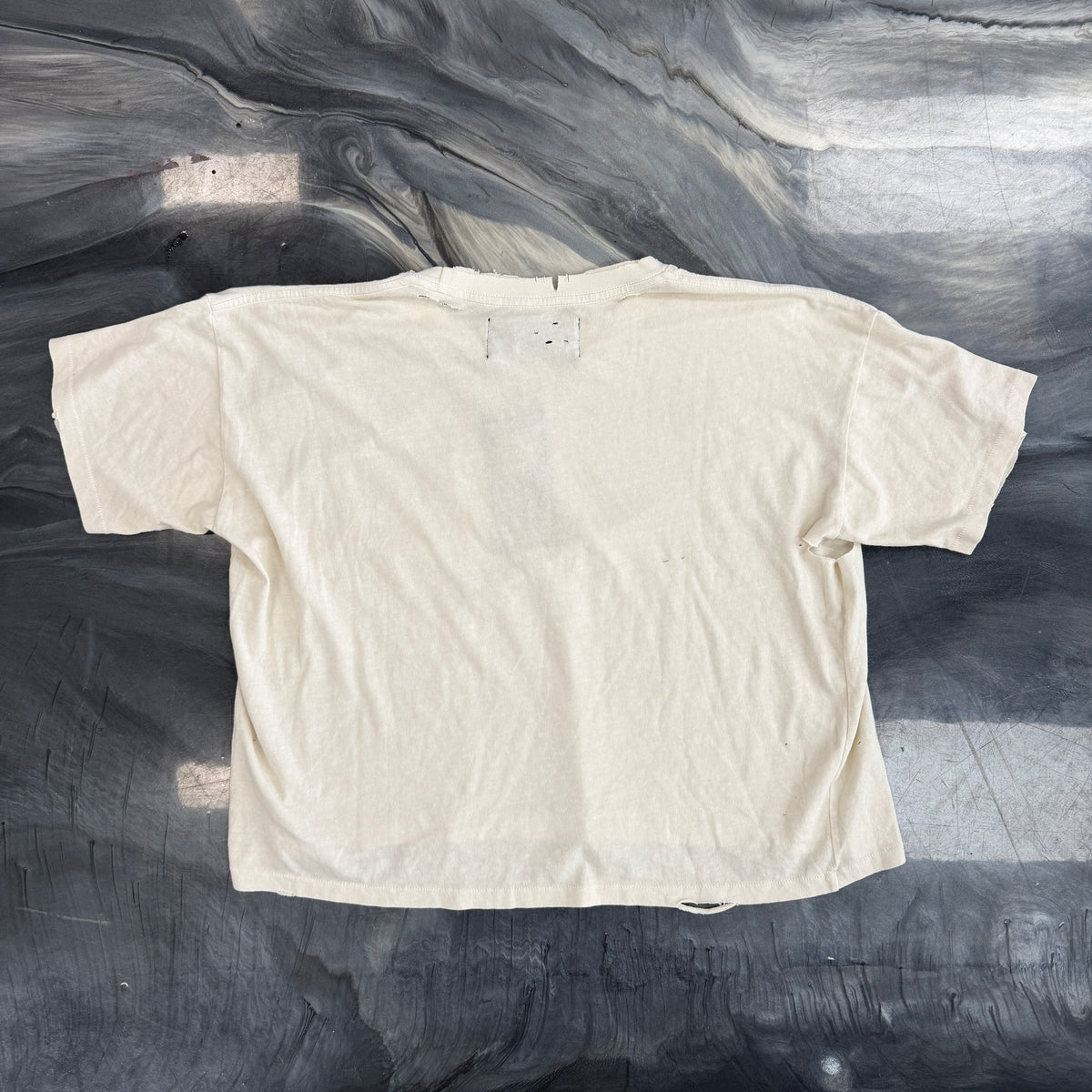 Paly Hollywood Core Logo Cream Short Sleeve Tee - view 3