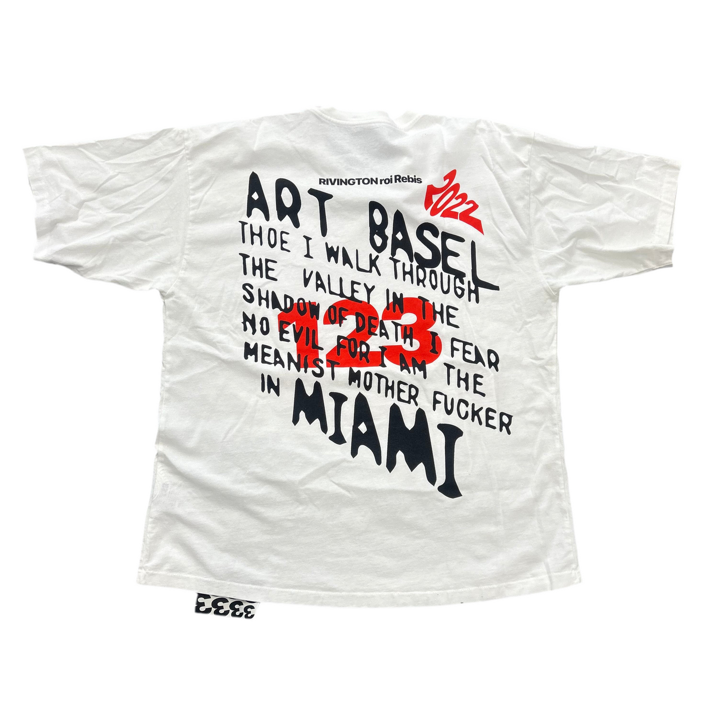 RRR123 Art Basel Exclusive Tee