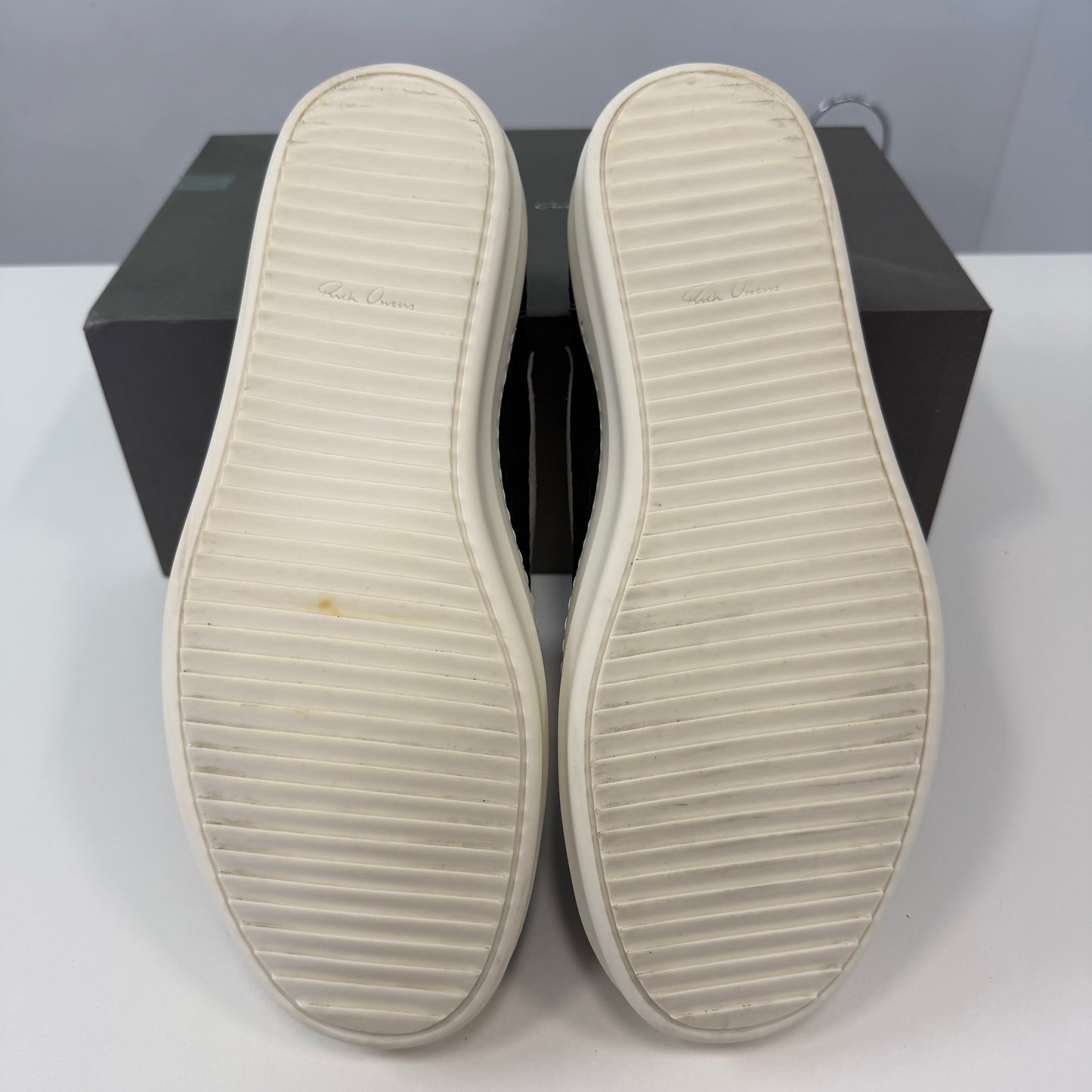 Rick Owens Black Tower Vintage Sneaks Sneakers (USED)
