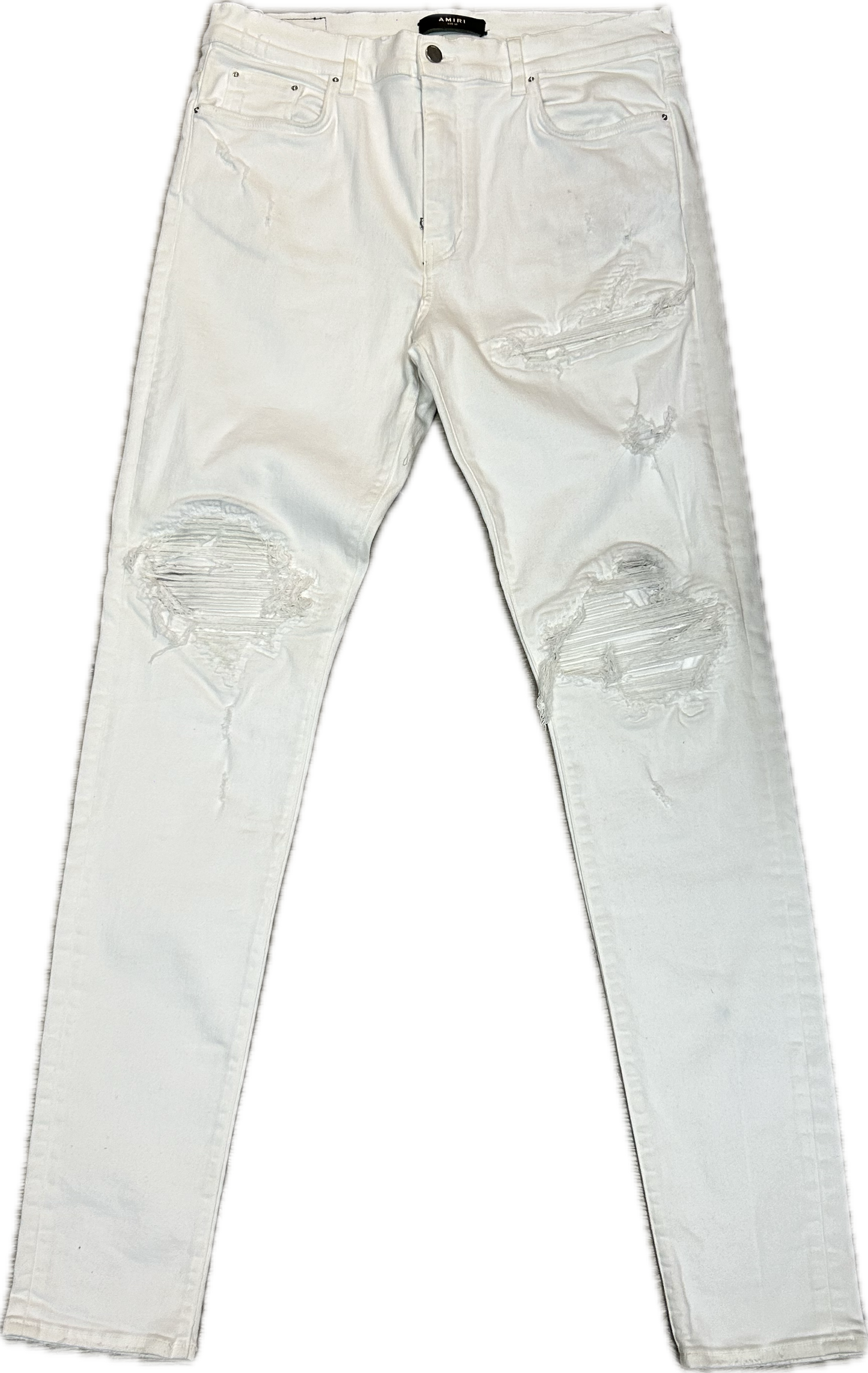 Amiri MX1 White/White Jeans