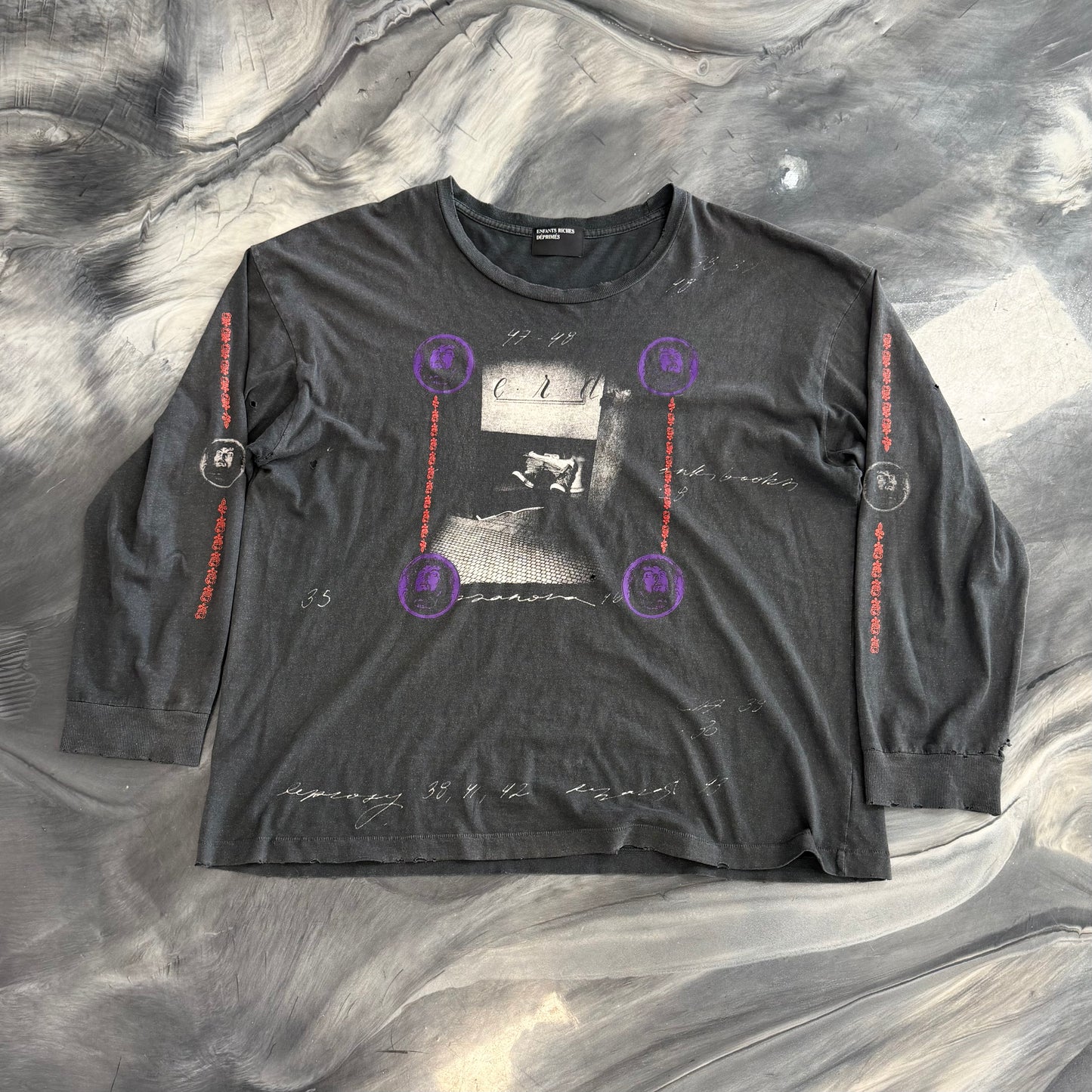 ERD Bathroom Stall Long Sleeve Tee