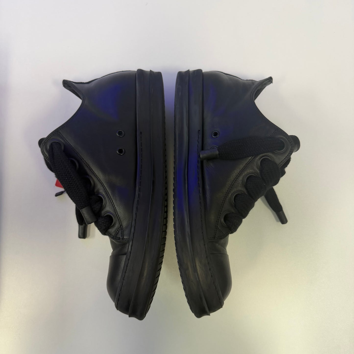 Rick Owens Lido Jumbo Laced Low Black (USED)