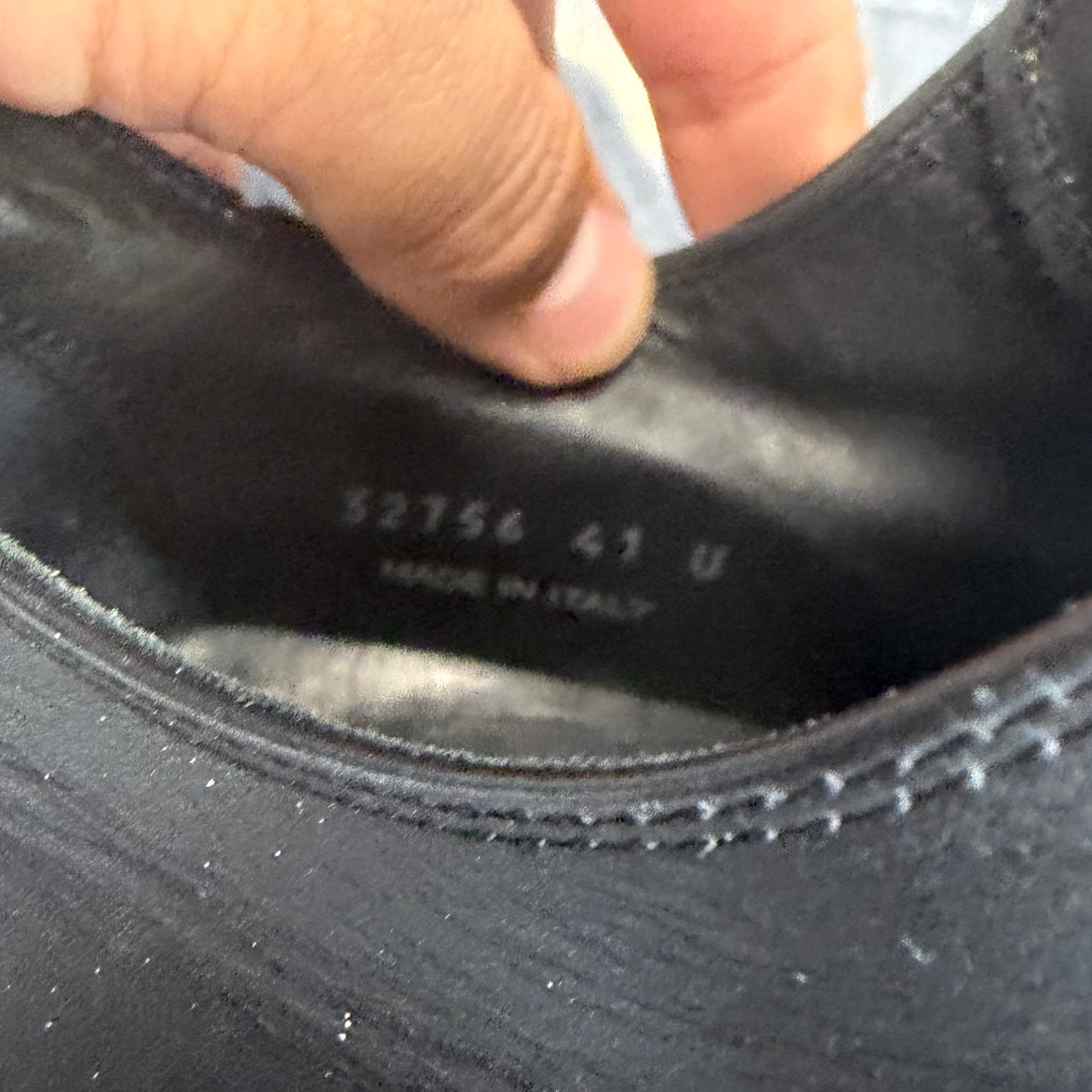 Rick Owens Jumbo Lace Ramone Lows (USED) (NO BOX)