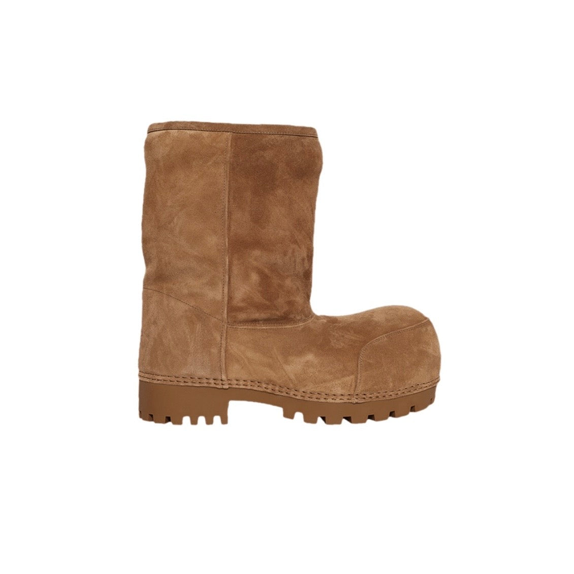 Balenciaga Alaska Fur Boot (Used No Box)