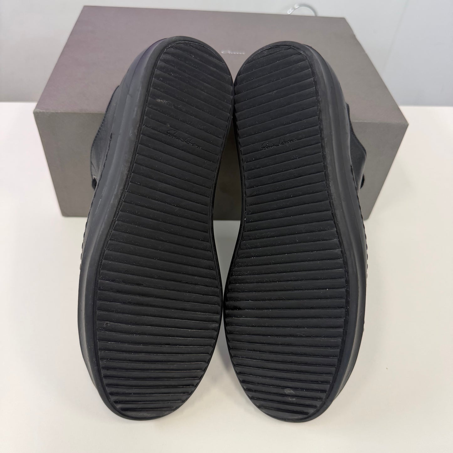 Rick Owens Ramones Low Black (USED)