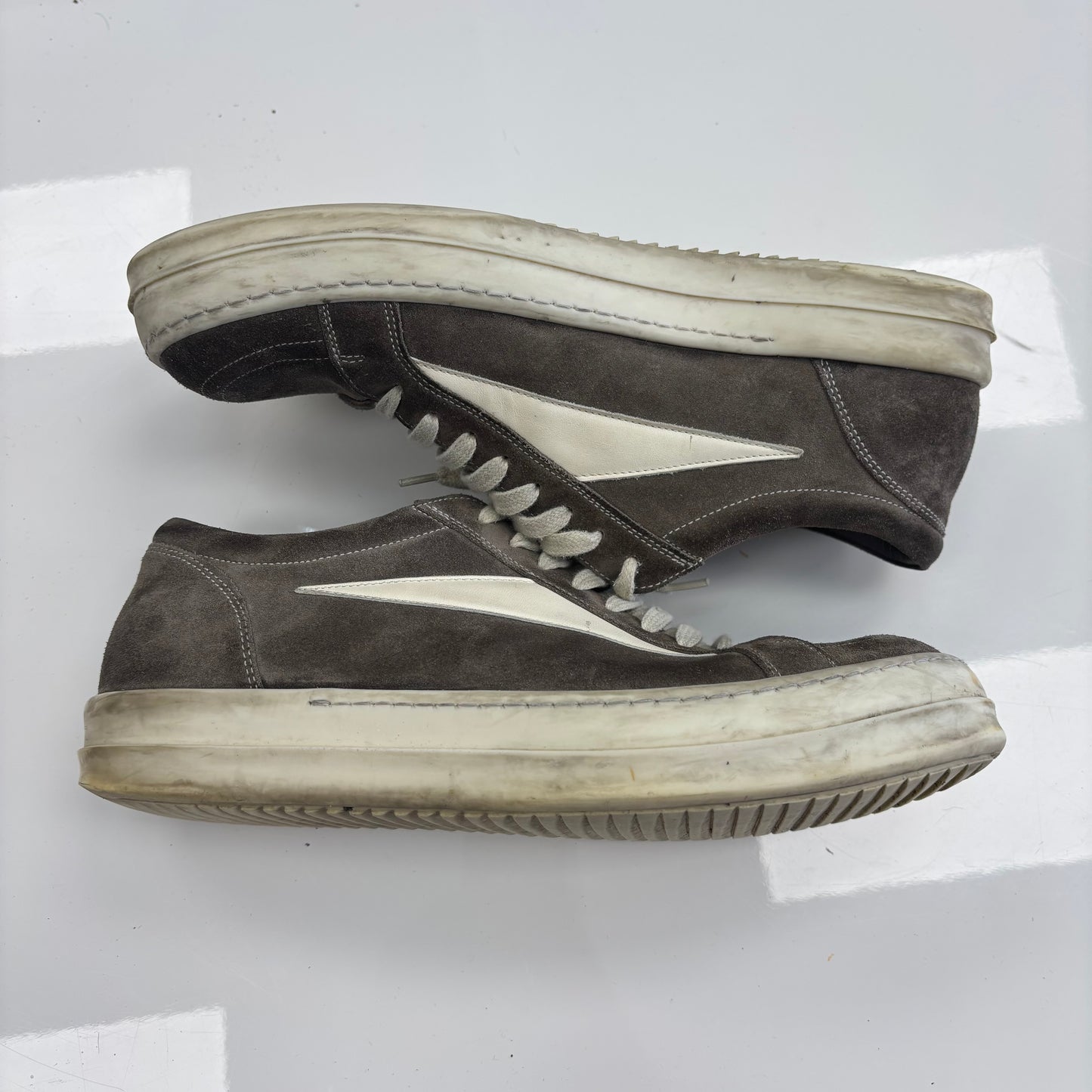 Rick Owens Vintage Strobe Vans Dust (USED NO BOX)