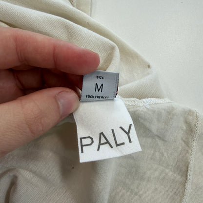 Paly Hollywood Core Logo Cream Short Sleeve Tee - view 6